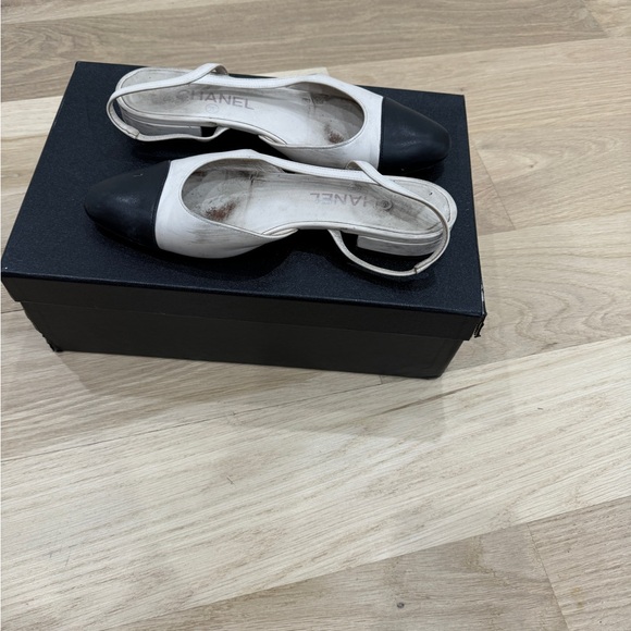 Chanel slingback flats size 36.5 - Picture 2 of 4